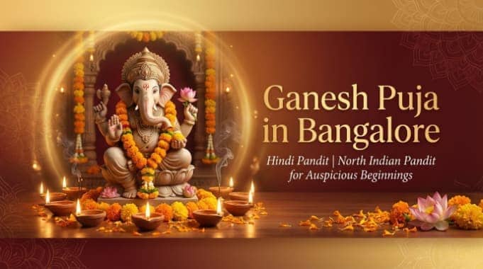 Ganesh Puja Bangalore for auspicious beginnings with Hindi pandit