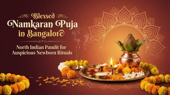 Traditional Namkaran Puja with Hindi pandit in Bangalore