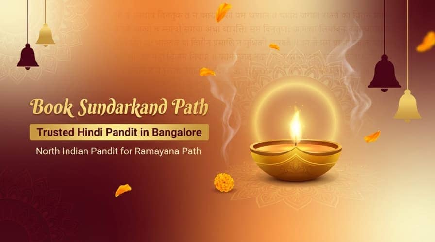 Sundarkand Path Bangalore devotional setup for Hanuman worship